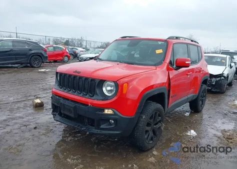 2017 Jeep Renegade Altitude 4X4 z USA, uszkodzony, nr VIN ZACCJBBBXHPF01083